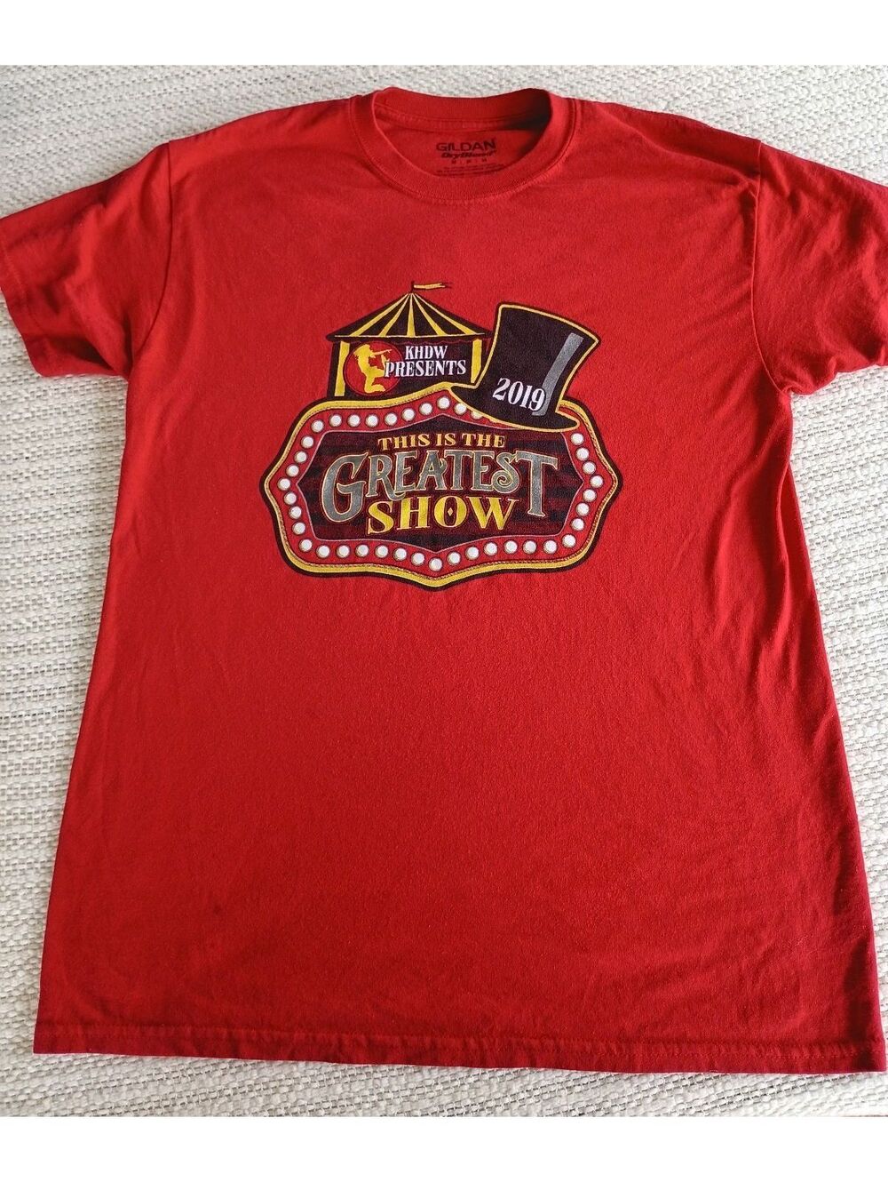 Kim Hohman's Danceworks 2019 Recital Red T-Shirt Medium